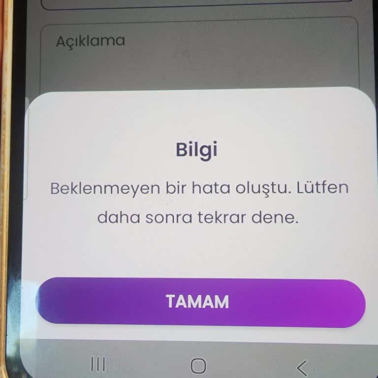 Mor Para Transferinde Beklenmeyen Hata Nedeniyle 75 Bin TL Gönderilemedi