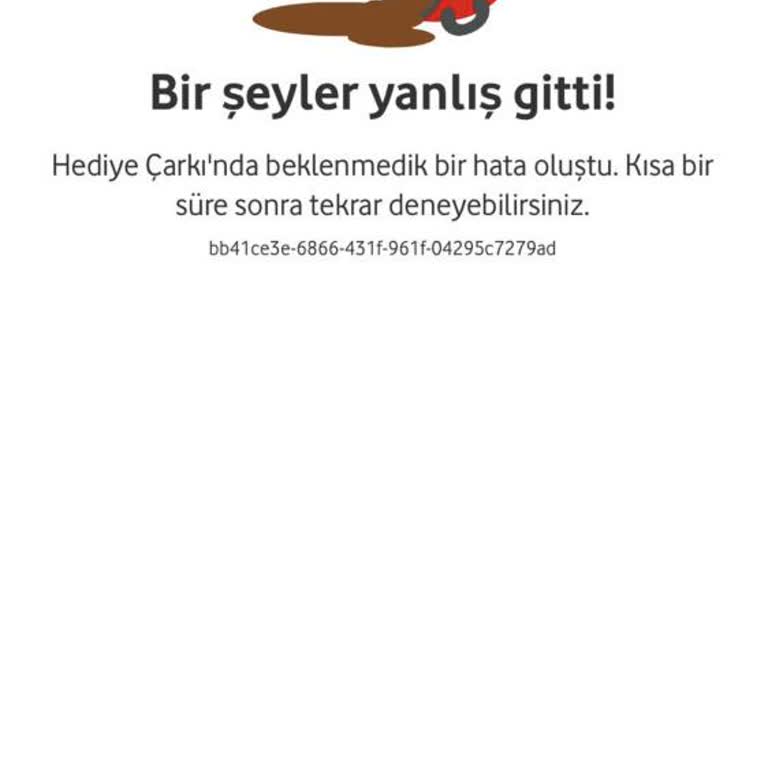 Happy Hediye Çarkı Hatası: Kazanılan İnternet Paketi Hatta Tanımlanmadı