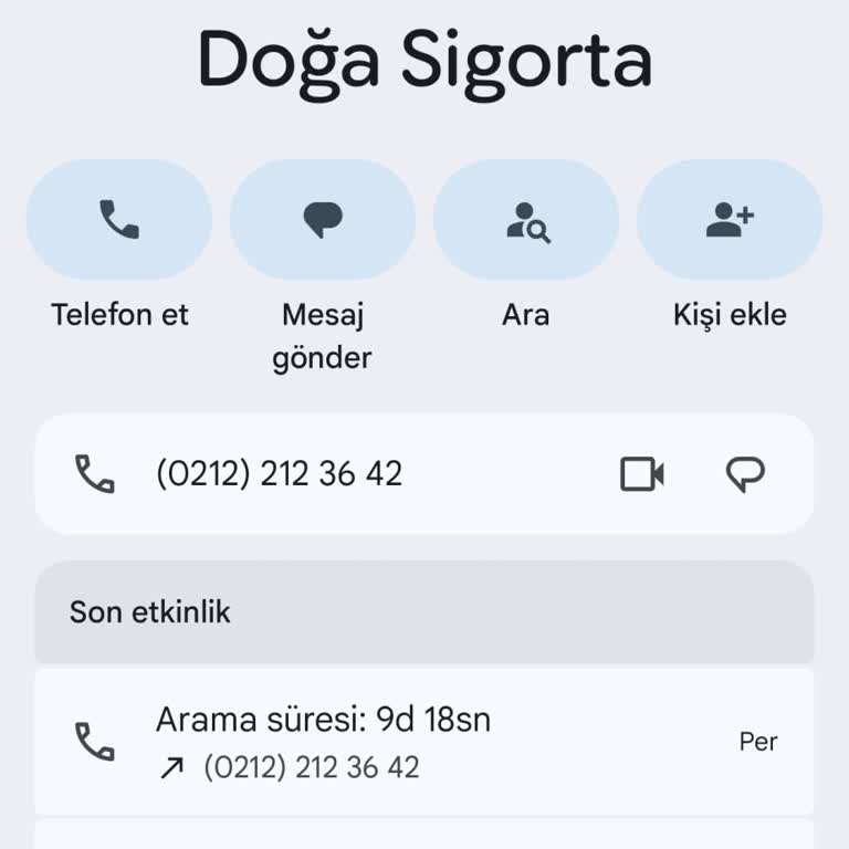 Doğa Sigorta Kasko Poliçemi İptal Edilemiyor, Çağrı Merkezine Ulaşılamıyor