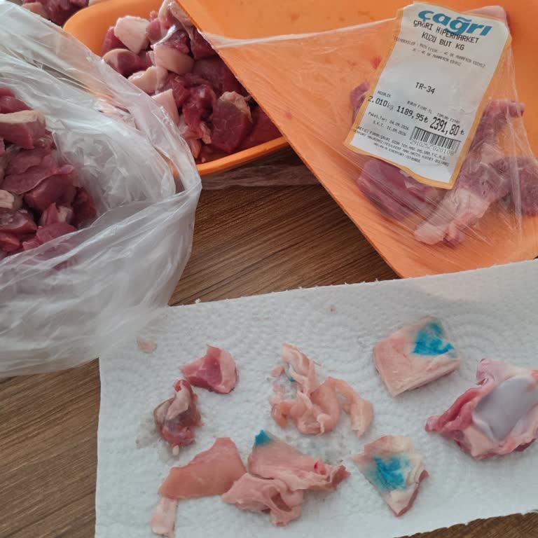 Kuşbaşı Etin Kesim Hatası Ve Mavi Yabancı Maddeler İçin Şikayet