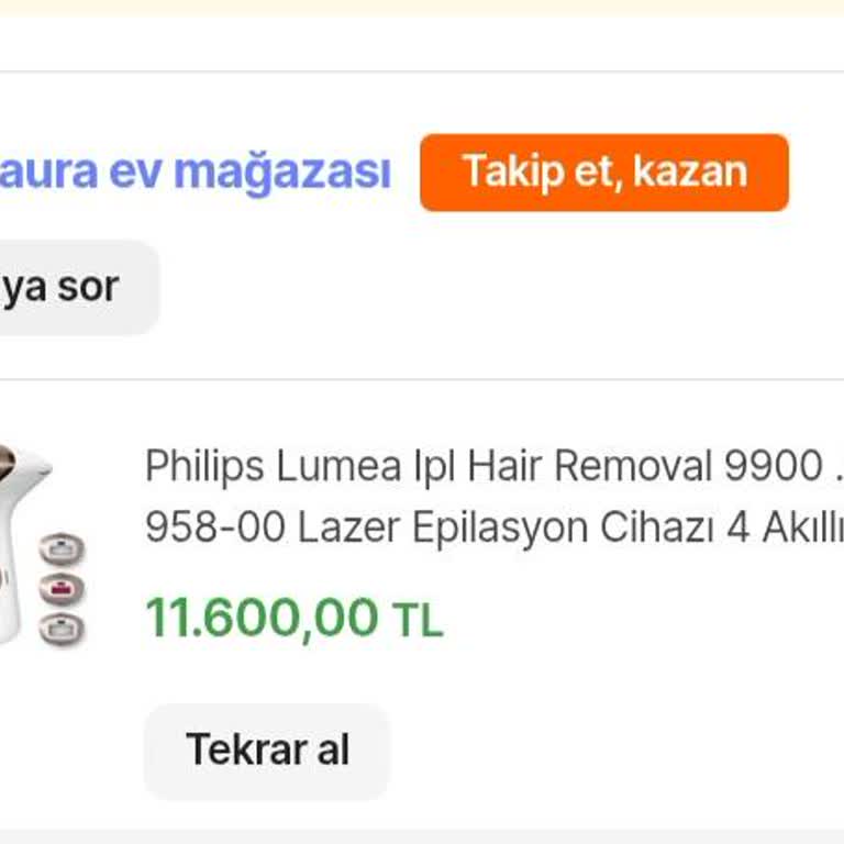 Sahte Lazer Epilasyon Cihazı İade Talebim Reddedildi, Satıcı Şart Koştu