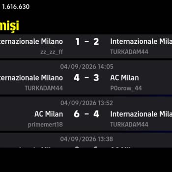 Italian Clubs Etkinliğinde 2 Galibiyetim Sayılmadı, 6 Puan Eksik