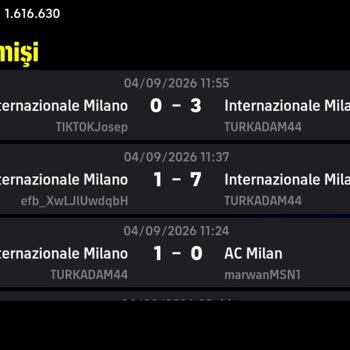 Italian Clubs Etkinliğinde 2 Galibiyetim Sayılmadı, 6 Puan Eksik