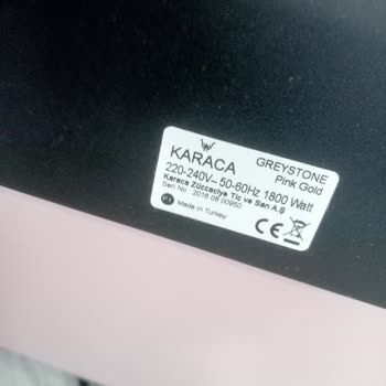 Karaca Pembe Tost Makinesinde Duman Ve Yanık Kokusu Güvenlik Endişesi