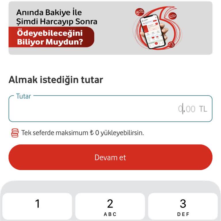 7 Yıldır Sıfır Vodafone Pay Limiti Ve Çözülmeyen Mağduriyet