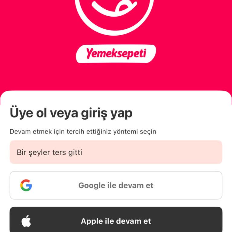 Yemeksepeti Üyelik Sorunu: Kayıt Olamıyor Ve Destek Yok