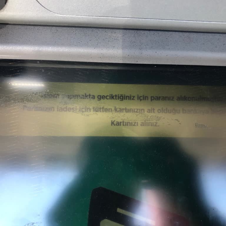 QNB ATM Para Yutması: 5.200 TL Geri Ödenmedi