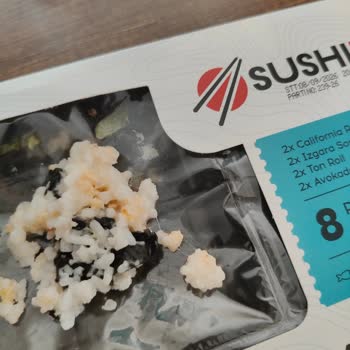 Bozuk Sushi Ve Onigiri Ürünleri Sağlık Sorunu Yaratırken Yemeksepeti Çözüm Sunmadı