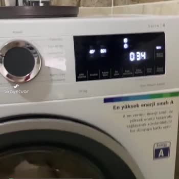 Bosch Çamaşır Makinesi Sıkma Yaparken Çok Ses Çıkartıyor