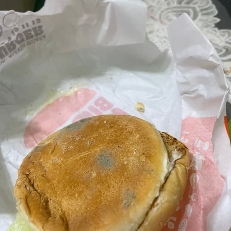 Burger King Şubesinde Küflü Hamburger Ekmeği Ve İade Talebi