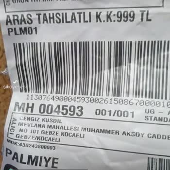 Ateş Kozmetik Medikal Taktik Pantolon Yerine Öğrenci Pantolonu Yollamışlar