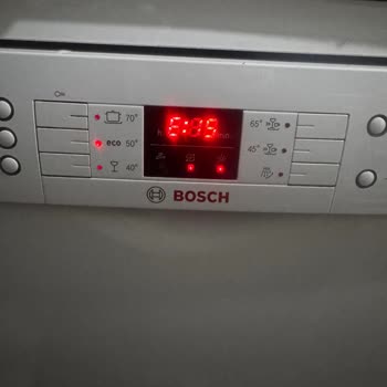 Bosch Bulaşık Makinesi Sürekli Hata Veriyor Ve Servis Sorunu Çözmüyor