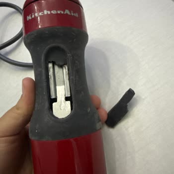 KitchenAid Blenderimde Açma Kapama Parçası Kırıldı, Değişim İstiyorum