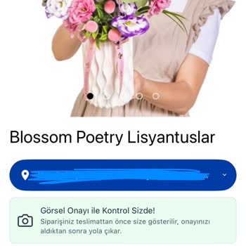 Onaylanan Çiçek Görseli Yerine Reddedilen Çiçek Gönderildi
