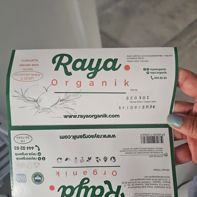 Raya Yumurta Boyutları Beklenenin Altında, Kalite Kontrol Yok