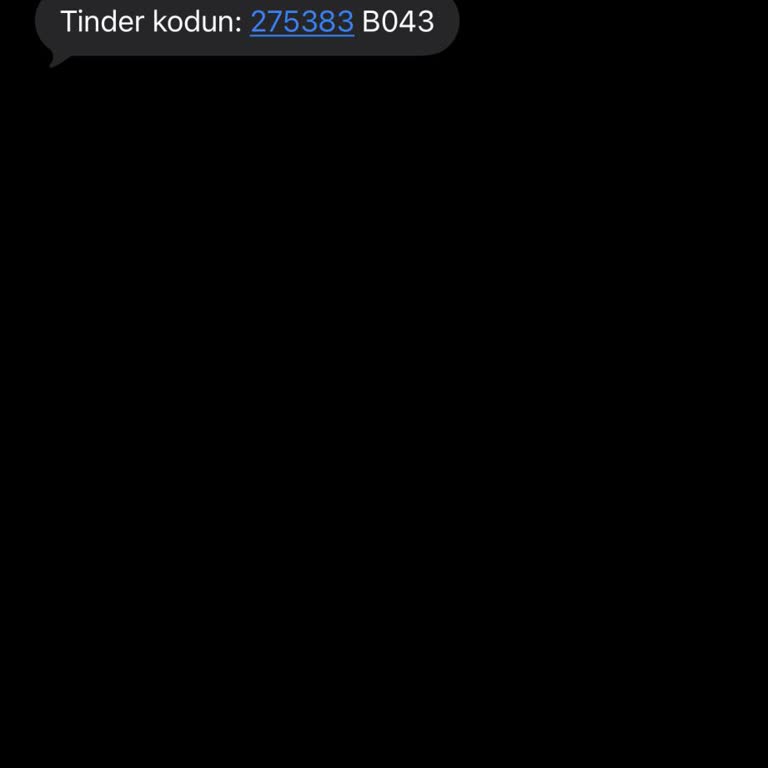 Tinder Doğrulama Kodlarıyla Telefon Numaramın İzinsiz Kullanımı