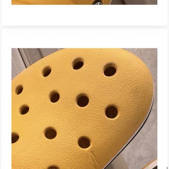 Sarı Crocs Terliği Hızla Çatladı Ve Müşteri Hizmetinden Cevap Gelmedi