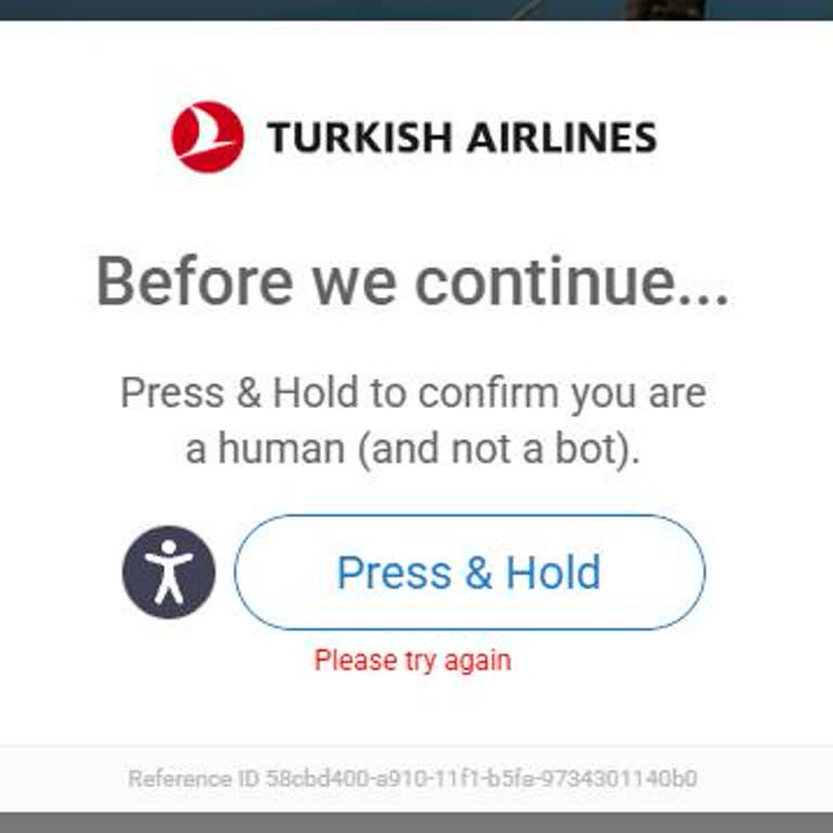 Bot Algılaması Nedeniyle Üyelik Ekranına Ulaşamıyorum