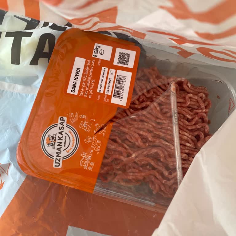 Trendyol'dan Bozuk Gelen 400 Gram Dana Kıyma İçin İade Talebi