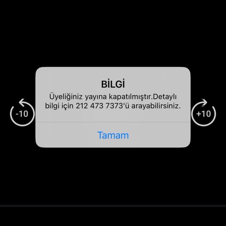 BeIN Connect Üyeliğim Ve Eğlencenin Yıldızı Paketi Haksızca Kesildi