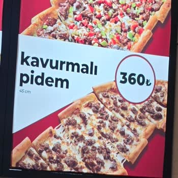 Yanıltıcı Menü Görseli Ve Az Malzemeli Kavurmalı Pide Şikayeti