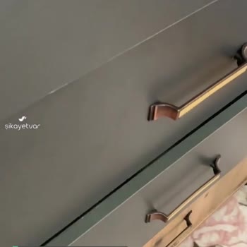 Uğurlu Çeyiz'den Aldığımız Mobilyalarda Ciddi Sorunlar