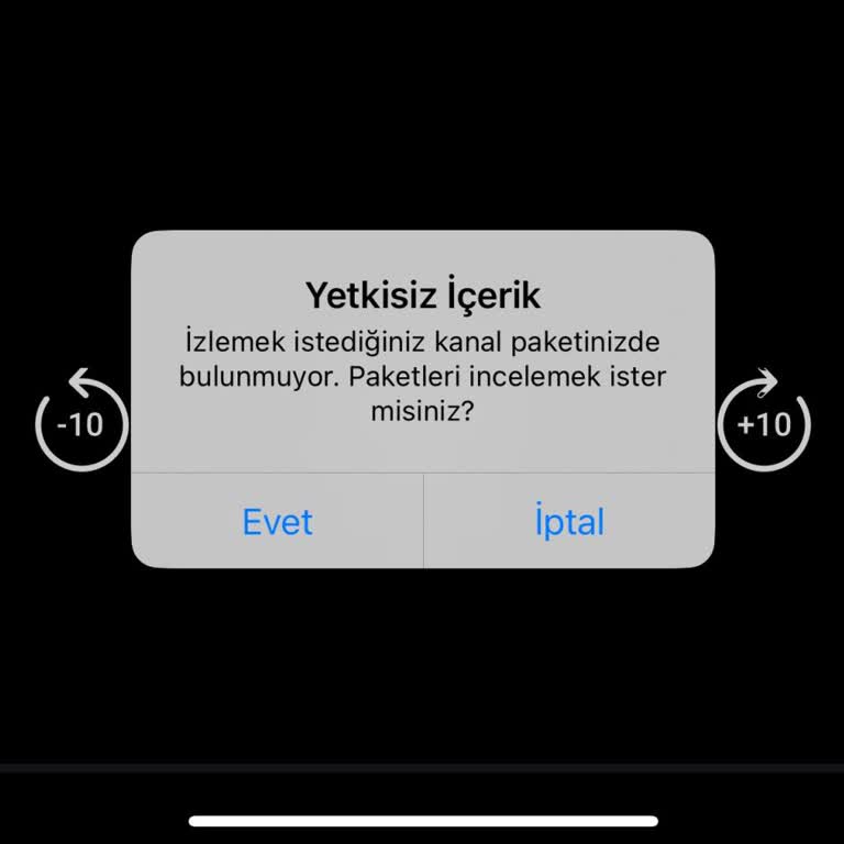 Ödenen Süper Lig Paketi Yetkisiz İçerik Hatası İle Açılmıyor