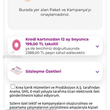 Digiturk Online Başvuruda "Onay Vermediniz" Hatası Ve İşlem Kitlenmesi!