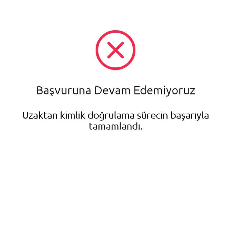 Uzaktan Hesap Açma Talebim Kurye Şartı İle Engellendi