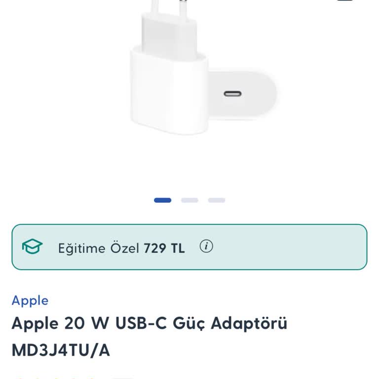 Turkcell Mağazasında Apple Şarj Adaptörü İçin Fiyat Farkı Ve İade Talebi