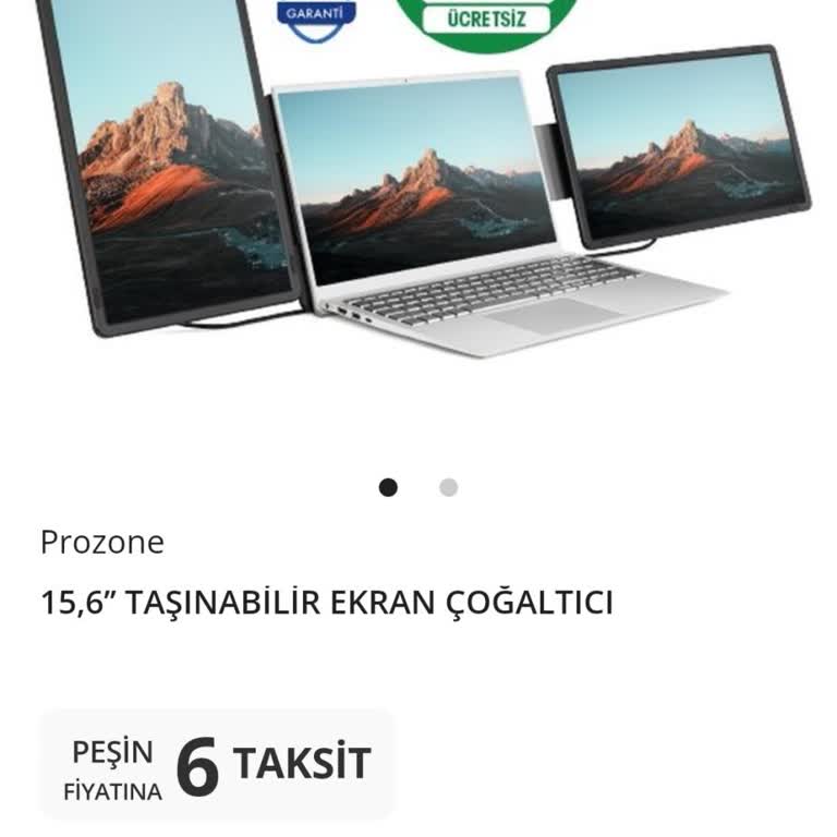İlan Edilen Prozone Taşınabilir Ekranın Mağazalarda Bulunmaması Müşteriyi Mağdur Etti