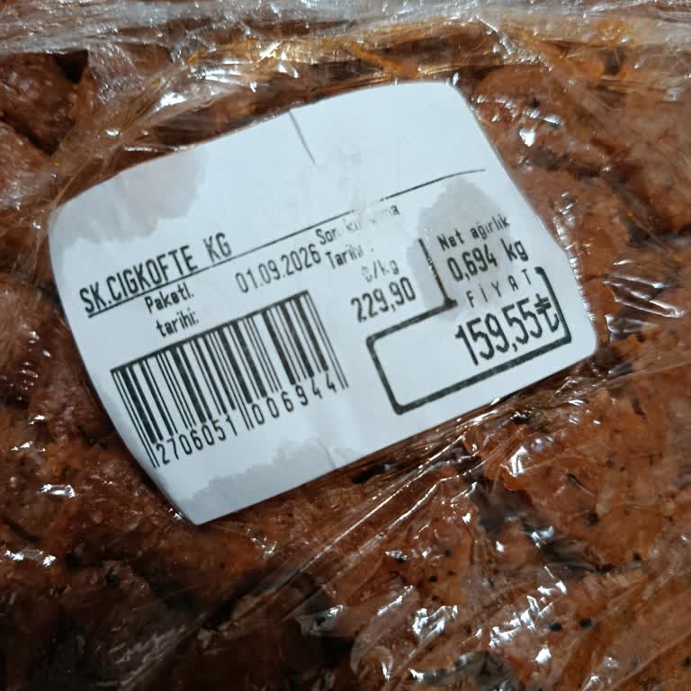 Kılıç Market’te Bozuk Çiğköfte Satışı Ve Sağlık Riski