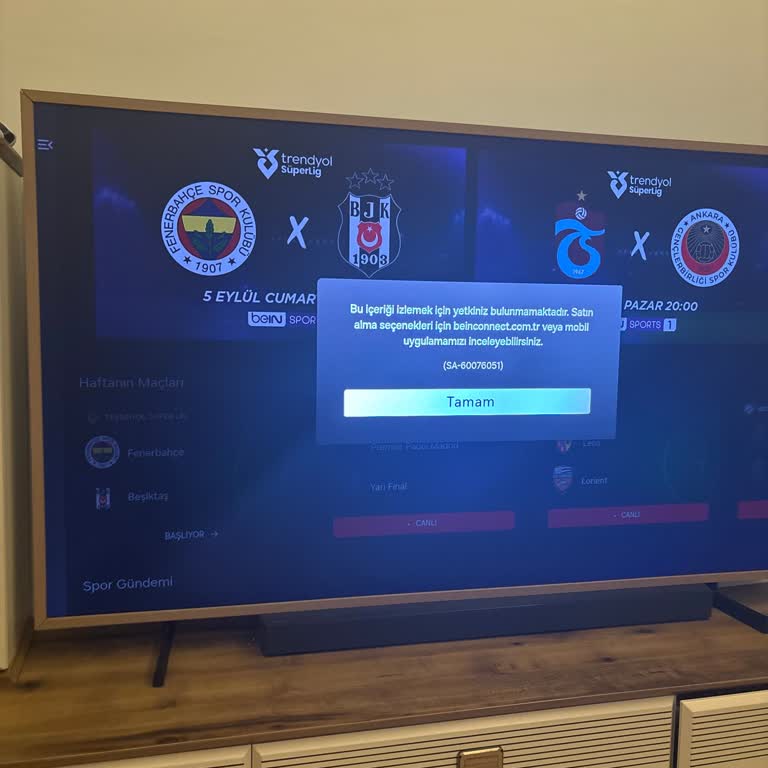 Süper Lig Paketi Yetkisiz Görünmesi Ve Canlı Destek Yanıtsızlığı