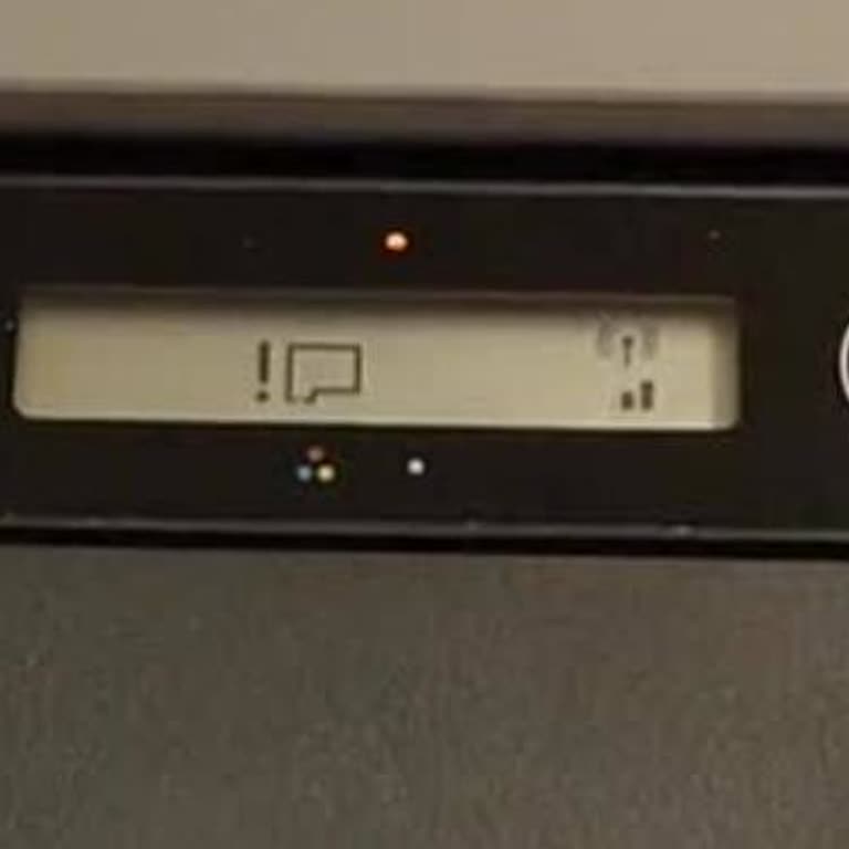 Kartuş Algılanmadığı İçin Yazıcı Kullanılamaz Ve Ünlem İşareti Hata Veriyor
