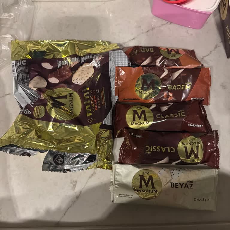 Migros Algida Magnum 6’lı Pakette Eksik Dondurma