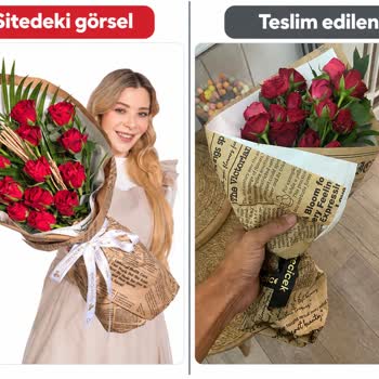 Fotoğrafla Uyuşmayan Buket Ve Ücret İadesi Talebi