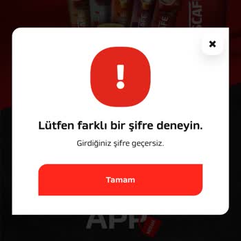Nescafe Kampanya Kodları Çalışmıyor, Ücret İadesi Talep Ediyorum