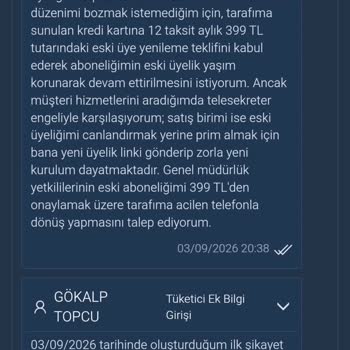 İptal Sonrası Teklif Onayı İçin Sürekli Yanıtsız Kalma Ve Maç Kaçırma