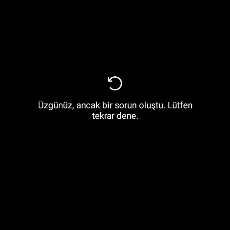 Aero Instagram Reels Bölümünde Sürekli İnternet Bağlantısı Yok Hatası