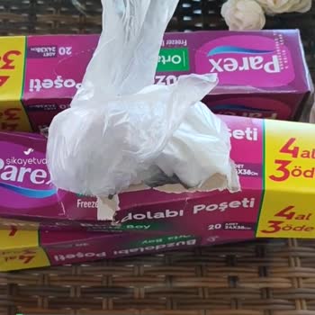 Parex Buzdolabı Poşeti Ayrılmıyor!