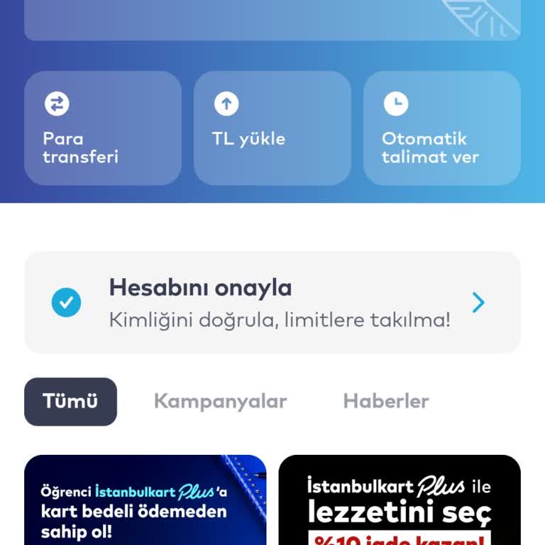 Kimlik Doğrulama Sorunu Nedeniyle İstanbulkart Üzerindeki 673 TL Bloke Olması Ve İade Talebi