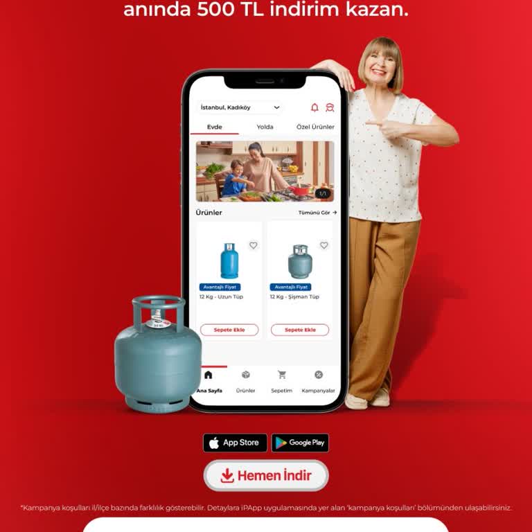İpragaz Reklamı İle Uygulama Arasındaki 500 TL İndirim Farkı Yanıltıcı