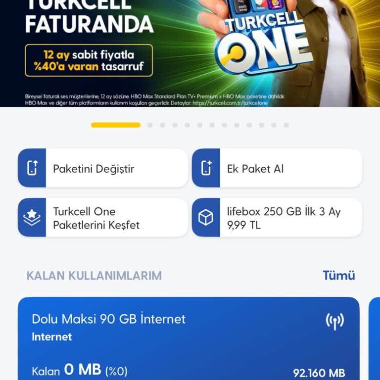 Sistemsel Hata Nedeniyle İnternet Paketi Kaybı Ve Geri Dönüş Yapılmayan Müşteri Hizmetleri