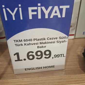 Manisa Magnesia AVM'de English Home Mağazasında Fiyat Yanıltması Ve Barkod Hatası