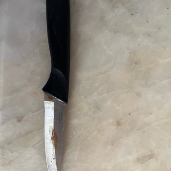 Paslanan Paslanmaz Çelik Bıçak Seti İçin Değişim Ve İade Talebi