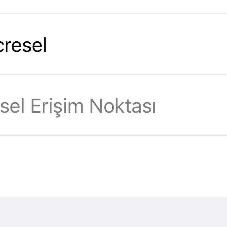 Turkcell Kişisel Erişim Noktasını Kullanamıyorum Hotspot Paylaşımı Engellendi