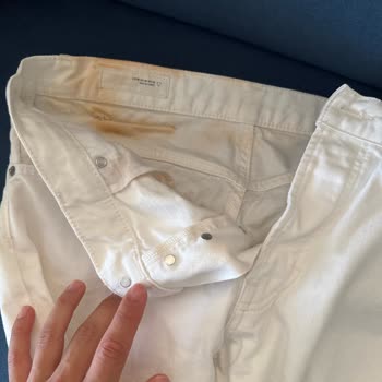 Bir Yıkamada Çekilen Pantolon Ve Fişsiz İade Reddi