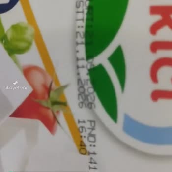 Ekici Peynir Son Tüketim Tarihine Daha Olmasına Rağmen Bozulmuş