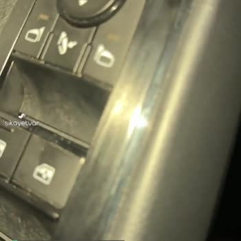 Nissan Şoför Kapısı Cam Tuşlarından Seyir Ve Müzik Çalarken Gelen Trim Sesi