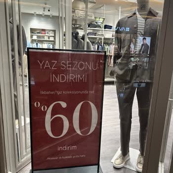 Ankara Taurus AVM Sabri Özel Mağazada Yanıltıcı %60 İndirim Tabelası